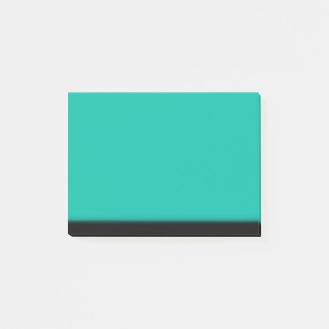 Teal Ombre Post-it Notes (Front)