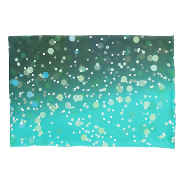 Teal Pattern Pillowcase (Front)