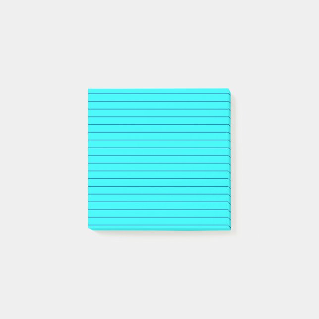 Teal Post-it Notes (Front)