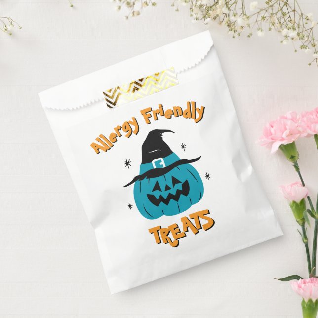 Teal Pumpkin Allergy Friendly Halloween Favour Bag (Sealed)
