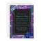Teal & Purple Masquerade Ball Party Invitation