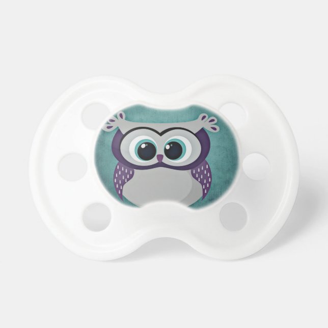 Teal & Purple Owl Dummy (Front)