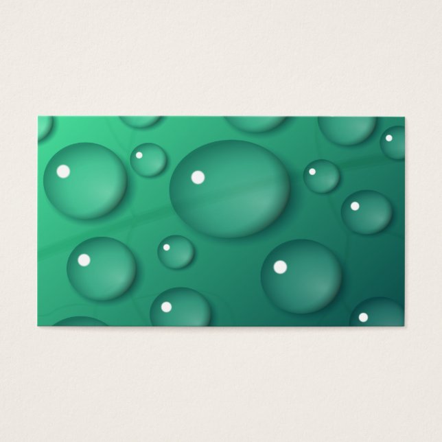 Teal Raindrop Texture (Front)