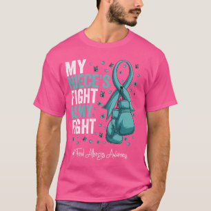 Teal Ribbon Niece Food Allergies Awareness T-Shirt