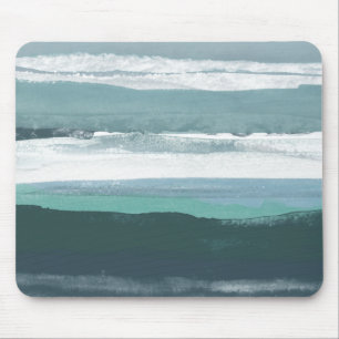 Teal Sea Mouse Pad