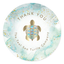 teal sea turtle design 