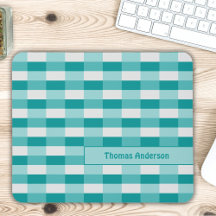 Teal Shades Colour Blocks with Light Grey