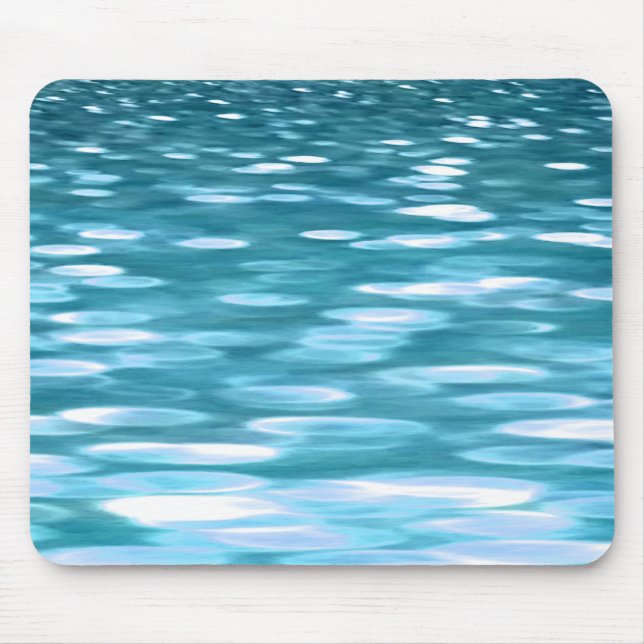 Teal shimmer mouse pad (Front)