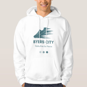 Teal Shoes  Hoodie