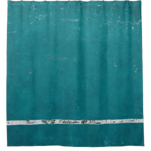 Teal Shower Curtain