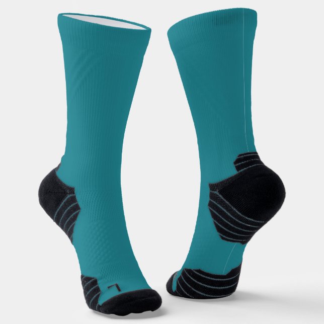Teal Socks (Angled)