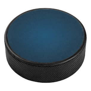 Teal Solid Colour Classic Elegant Hockey Puck