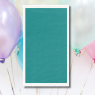Teal Solid Colour   Classic   Elegant Napkin