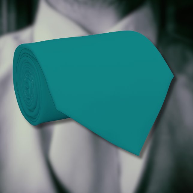 Teal Solid Colour | Classic | Elegant Tie (Creator Uploaded)