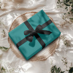 Teal Solid Colour | Classic | Elegant Wrapping Paper<br><div class="desc">Teal Solid  Colour | Classic | Elegant | Trendy | Stylish | Gift Wrapping Paper</div>