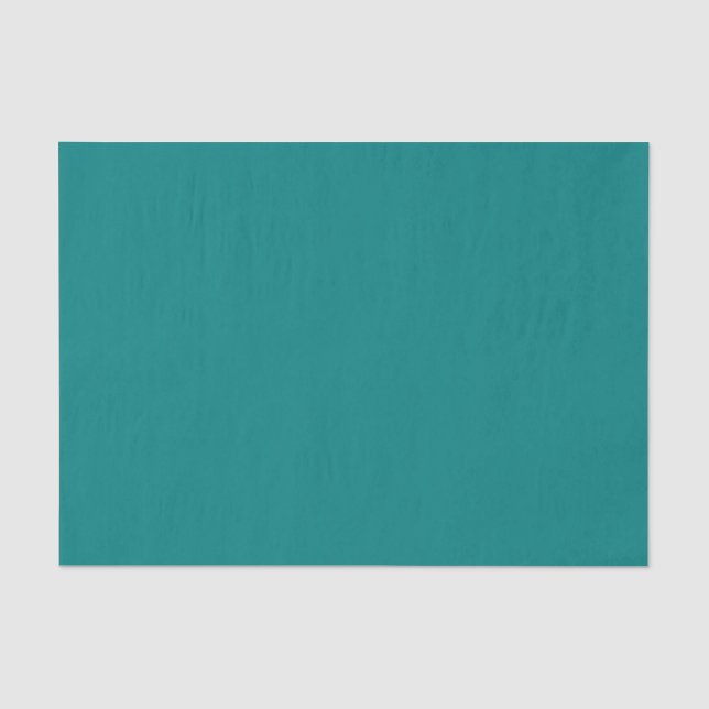 Teal Solid Colour Tissue Paper (Front)