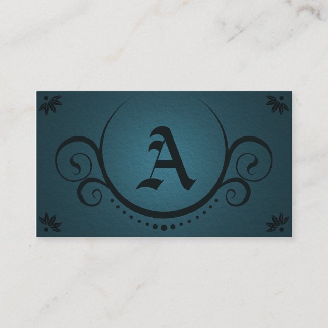 teal sophistications business card (Front)