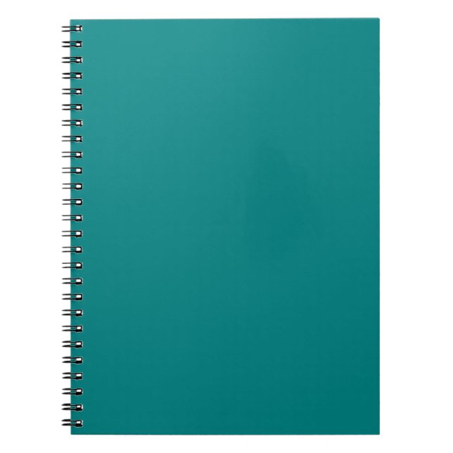 Teal Spiral Notebook (Front)