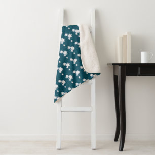 Teal Stars Blanket