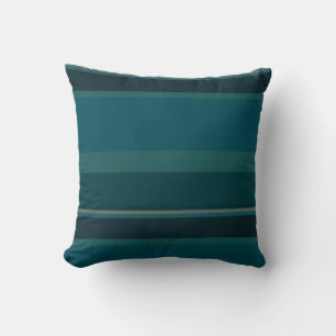 Teal Stripes Cushion