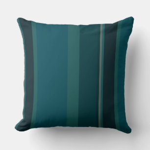 Teal Stripes Cushion