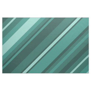 Teal stripes fabric