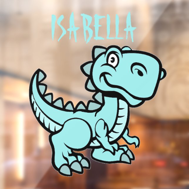 Teal T Rex Dinosaur (Sheet 2)