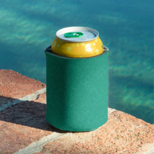 Teal textured surface with subtle swirling pattern can cooler