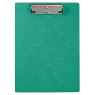 Teal textured surface with subtle swirling pattern clipboard