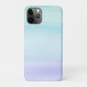 Teal to Purple Watercolor Wash Zazzle_Growshop. Case-Mate iPhone Case