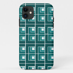 Teal Topsy Turvy Case-Mate iPhone Case