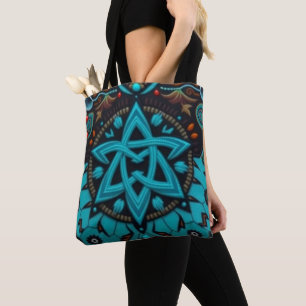 Teal Trix: Tote Bag