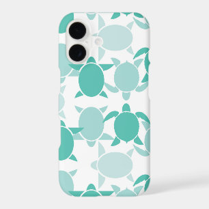 Teal Turtle Pattern