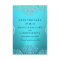 Teal Vintage Damask Wedding Save The Date