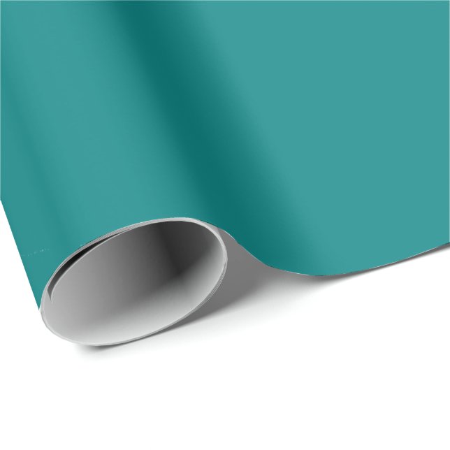 Teal Wrapping Paper (Roll Corner)
