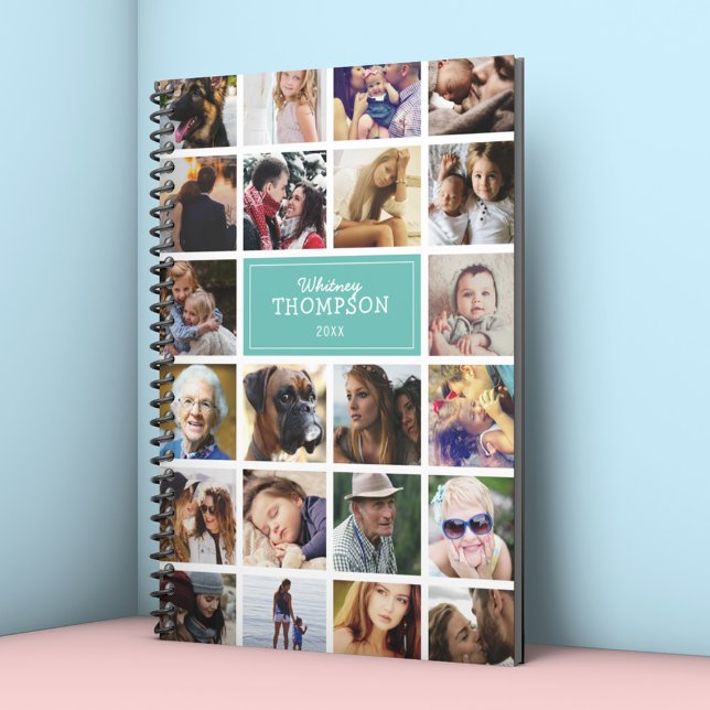 Teal Your Photos Insta Collage 2026 Planner (Creator Uploaded)