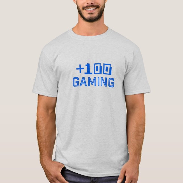 Team +100 Gaming T-Shirt 2017 (Front)
