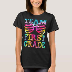 Team 1st Grade Squad First Teacher Student Back To T-Shirt