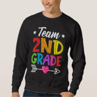 Team 2nd Grade Teacher Student Kid Back To School