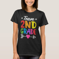 Team 2nd Grade Teacher Student Kid Back To School