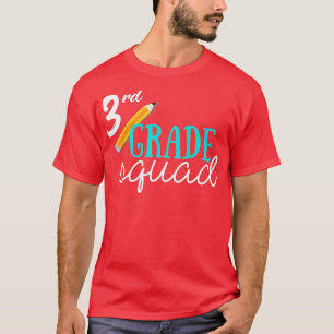 Team 3rd Third Grade Teacher Back To School Gift T-Shirt