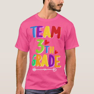 Team 3th Grade Cute Back To School For Kids Gift 1 T-Shirt