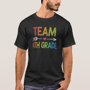 Team 4th Grade  4th Grade Teacher Student T-Shirt