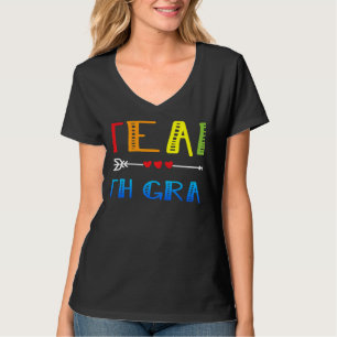 team 7th grade heart back to school teacher cute a T-Shirt