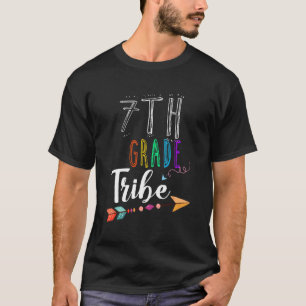 Team 7th Grade Teacher Tribe Back To School T-Shirt