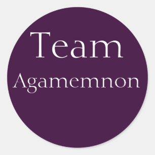 Team Agamemnon sticker