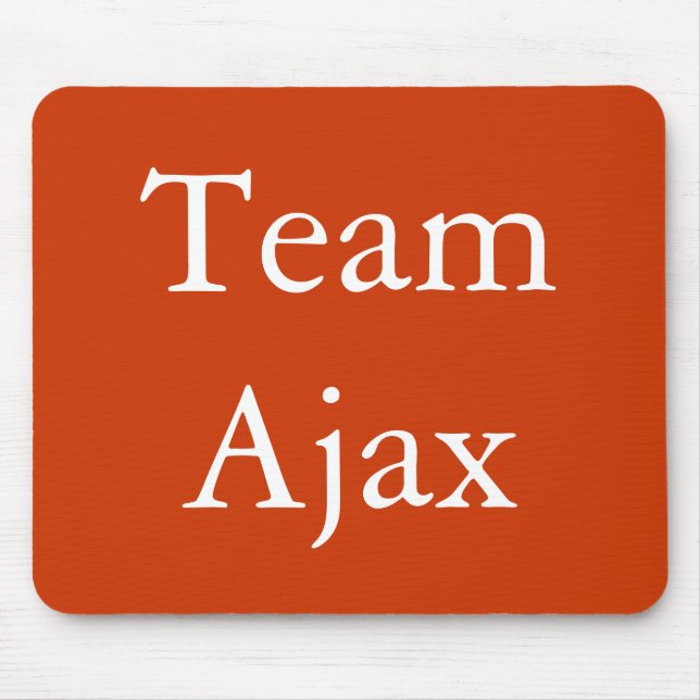Team Ajax, Greek Hero Mouse Pad (Front)