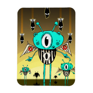 Team alien 2012 magnet