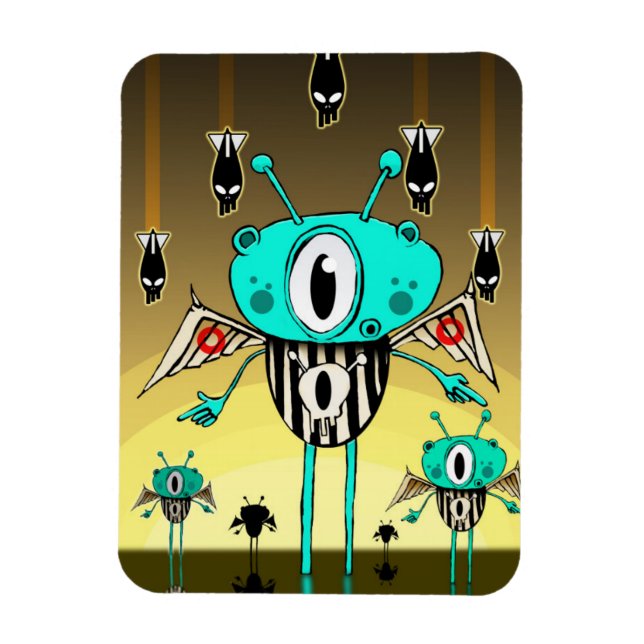 Team alien 2012 magnet (Vertical)