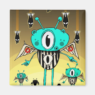 Team alien 2012 magnet